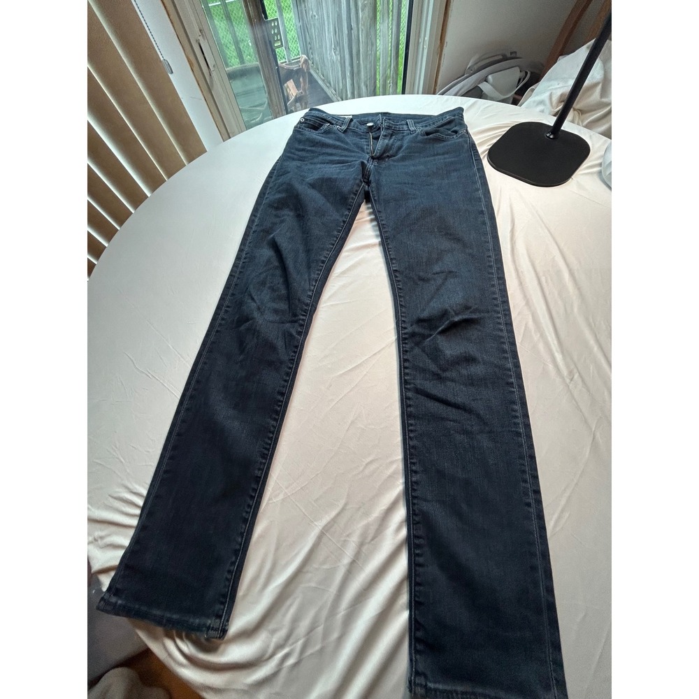 Levis Premium 511 Slim Fit Jeans Mens 29x32 Dark Wash WaterLess 04511-2090